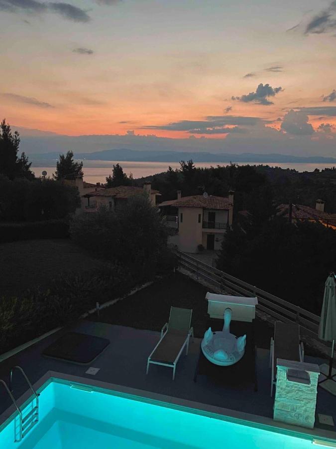 Earthy Boutique Luxurious House -Marble Luxury House Villa Paliouri Exterior foto